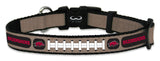 Arkansas Razorbacks Pet Collar Reflective Football Size CO