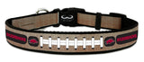 Arkansas Razorbacks Pet Collar Reflective Football Size CO