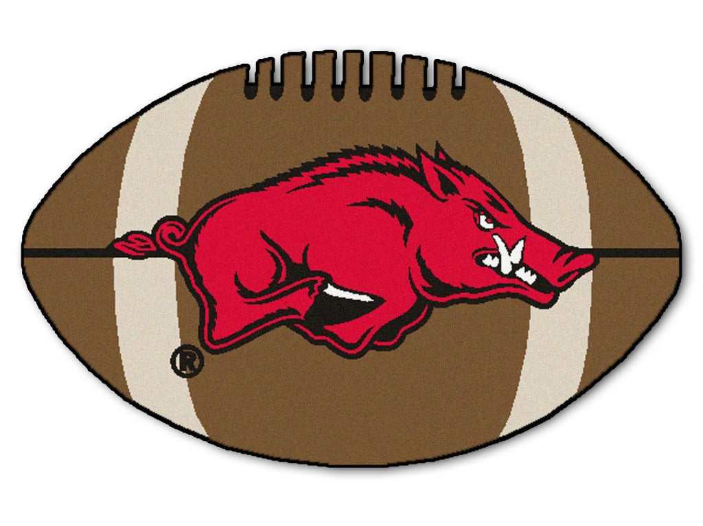 Arkansas Razorbacks Football Mat 22x35 Special Order