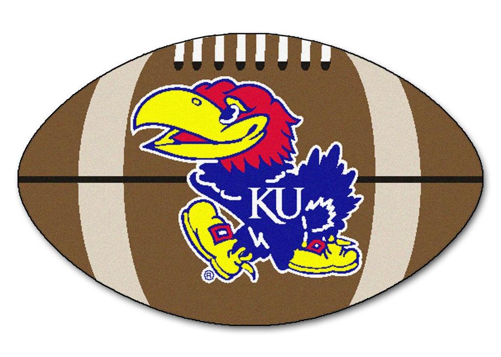 Kansas Jayhawks Football Mat 22x35 Special Order