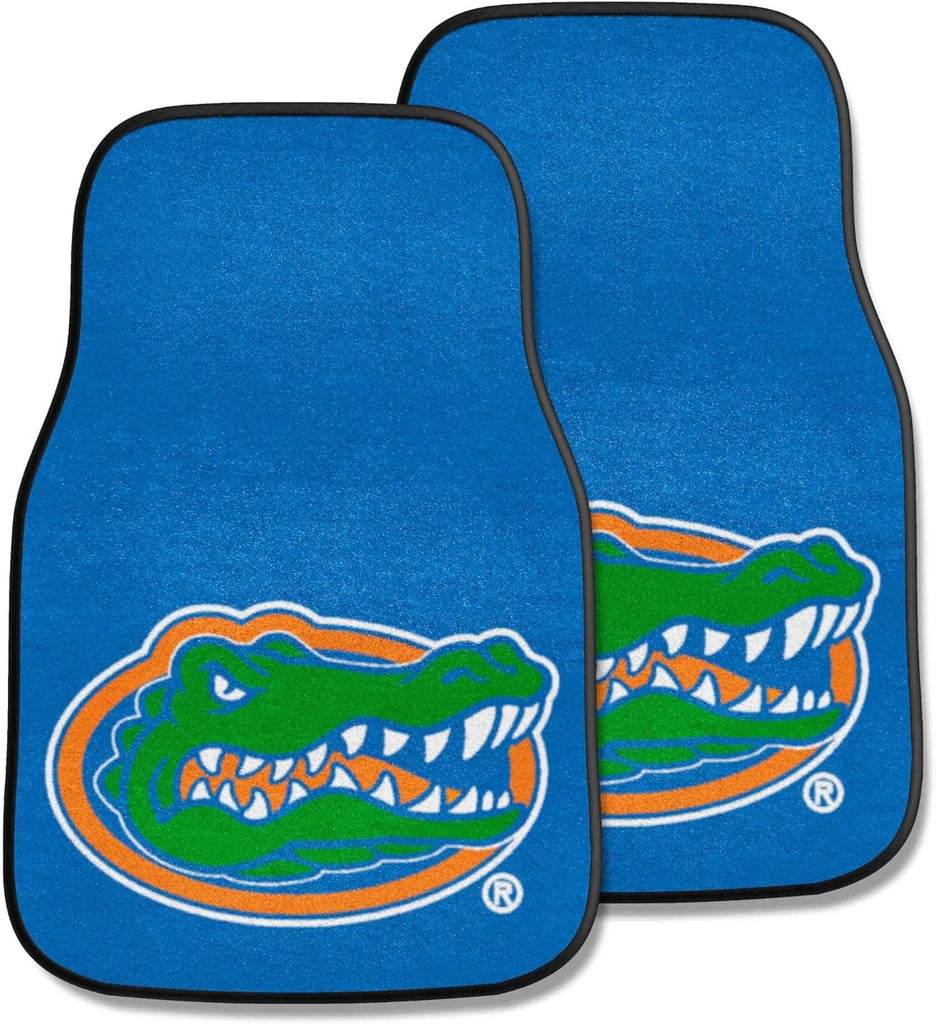 Florida Gators Car Mats Printed Carpet 2 Piece Set
