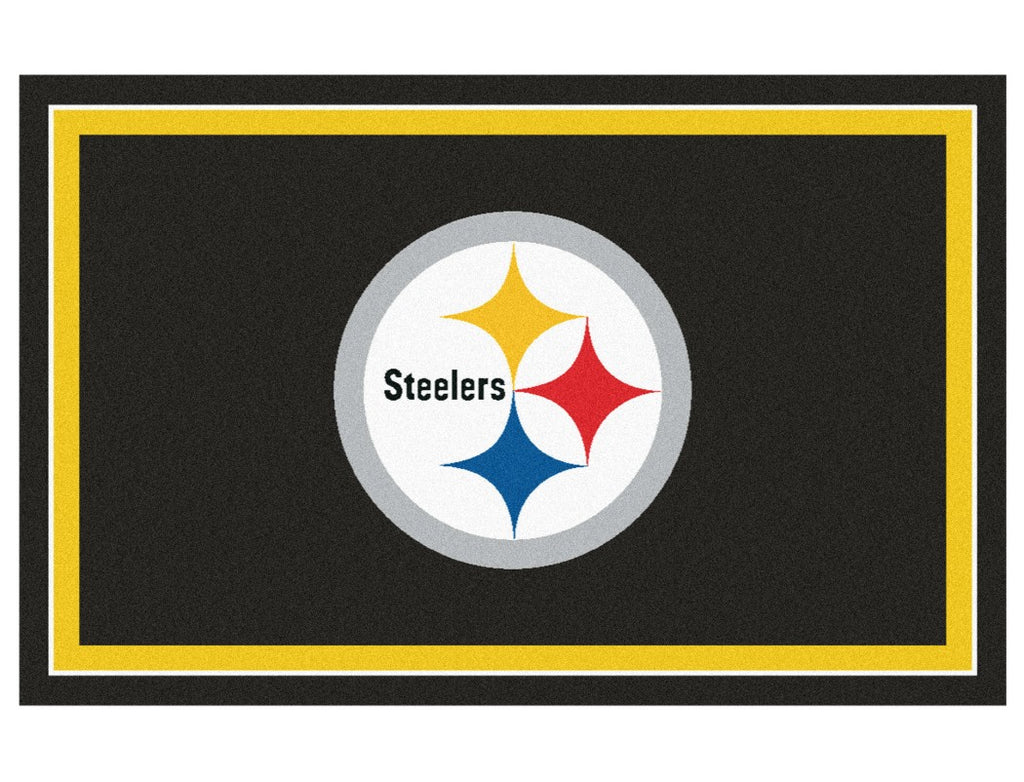 Pittsburgh Steelers Rug 5x8