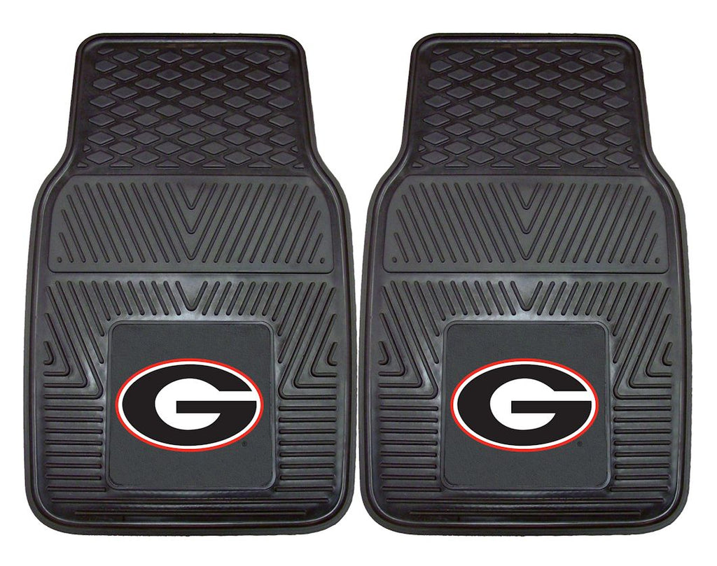 Georgia Bulldogs Heavy Duty 2 Piece Vinyl Car Mats Special Order