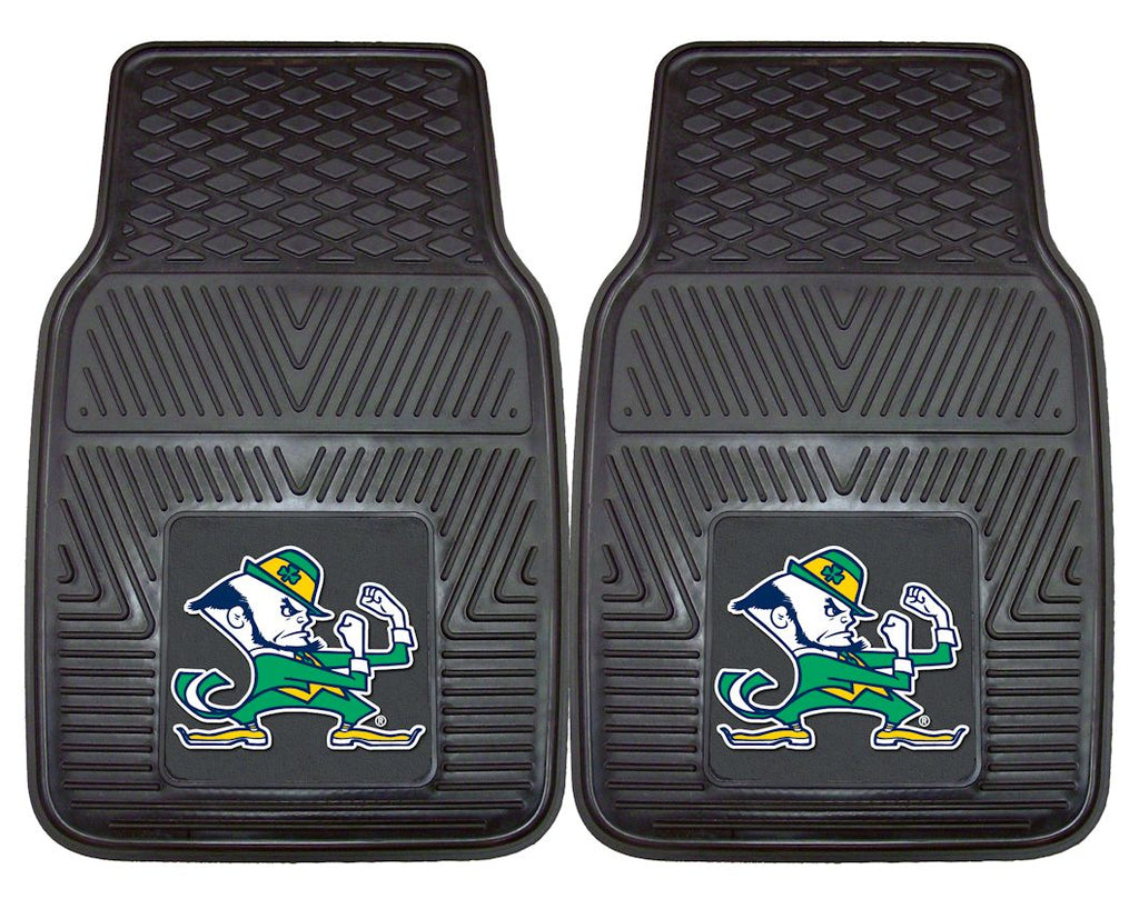 Notre Dame Fighting Irish Heavy Duty 2 Piece Vinyl Car Mats