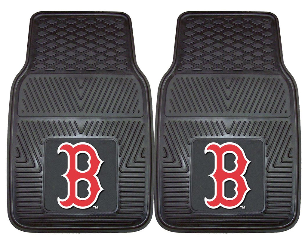Boston Red Sox Heavy Duty 2 Piece Vinyl Car Mats