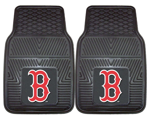Boston Red Sox Heavy Duty 2 Piece Vinyl Car Mats