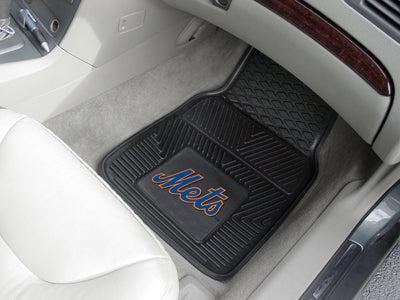 New York Mets Heavy Duty 2 Piece Vinyl Car Mats
