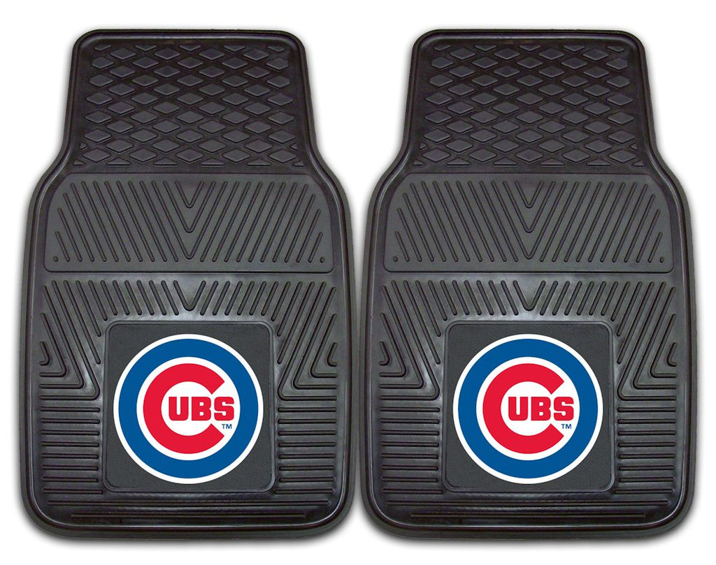 Chicago Cubs Heavy Duty 2 Piece Vinyl Car Mats
