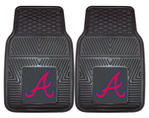 Atlanta Braves Heavy Duty 2 Piece Vinyl Car Mats Special Order