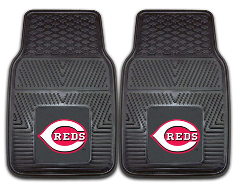Cincinnati Reds Heavy Duty 2 Piece Vinyl Car Mats Special Order