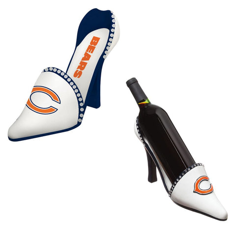 Chicago Bears Wine Bottle Holder Decorative Shoe