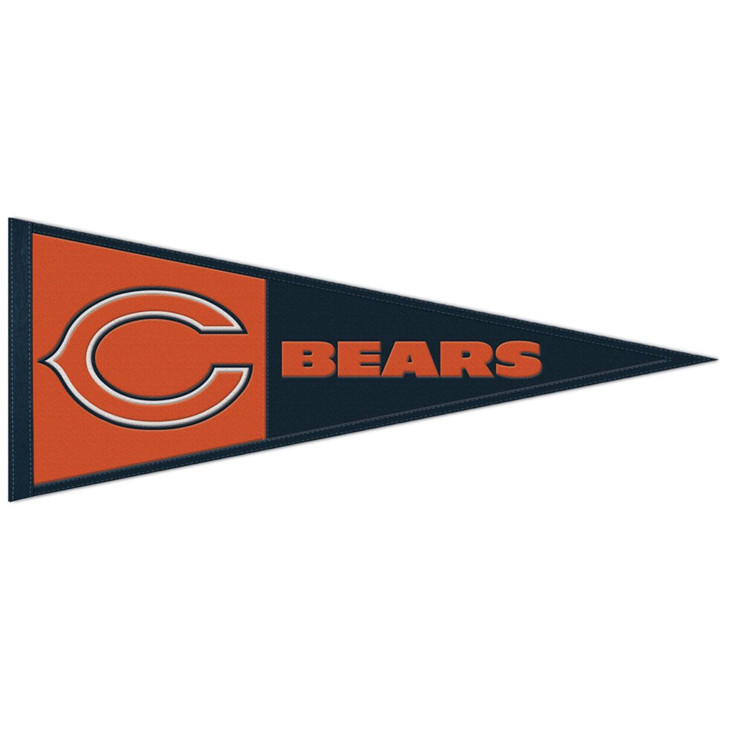 Chicago Bears Pennant Wool 13x32