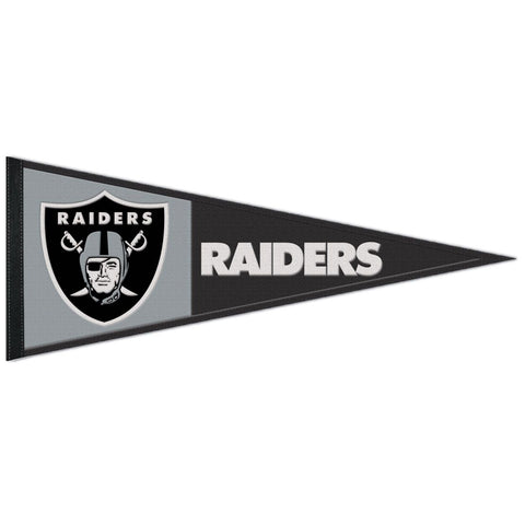 Las Vegas Raiders Pennant Wool 13x32