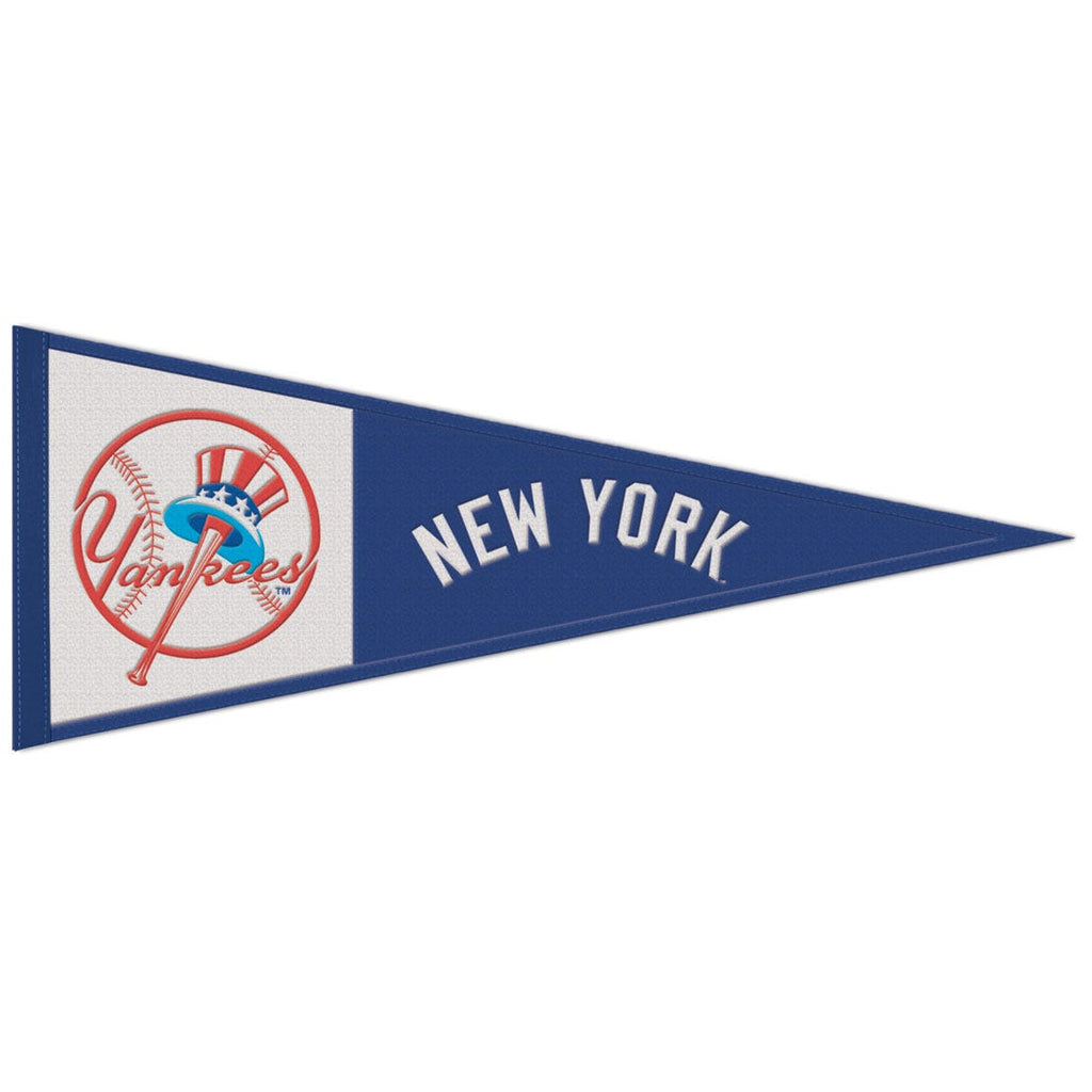 New York Yankees Pennant 13x32 Wool Alternate Design Special Order