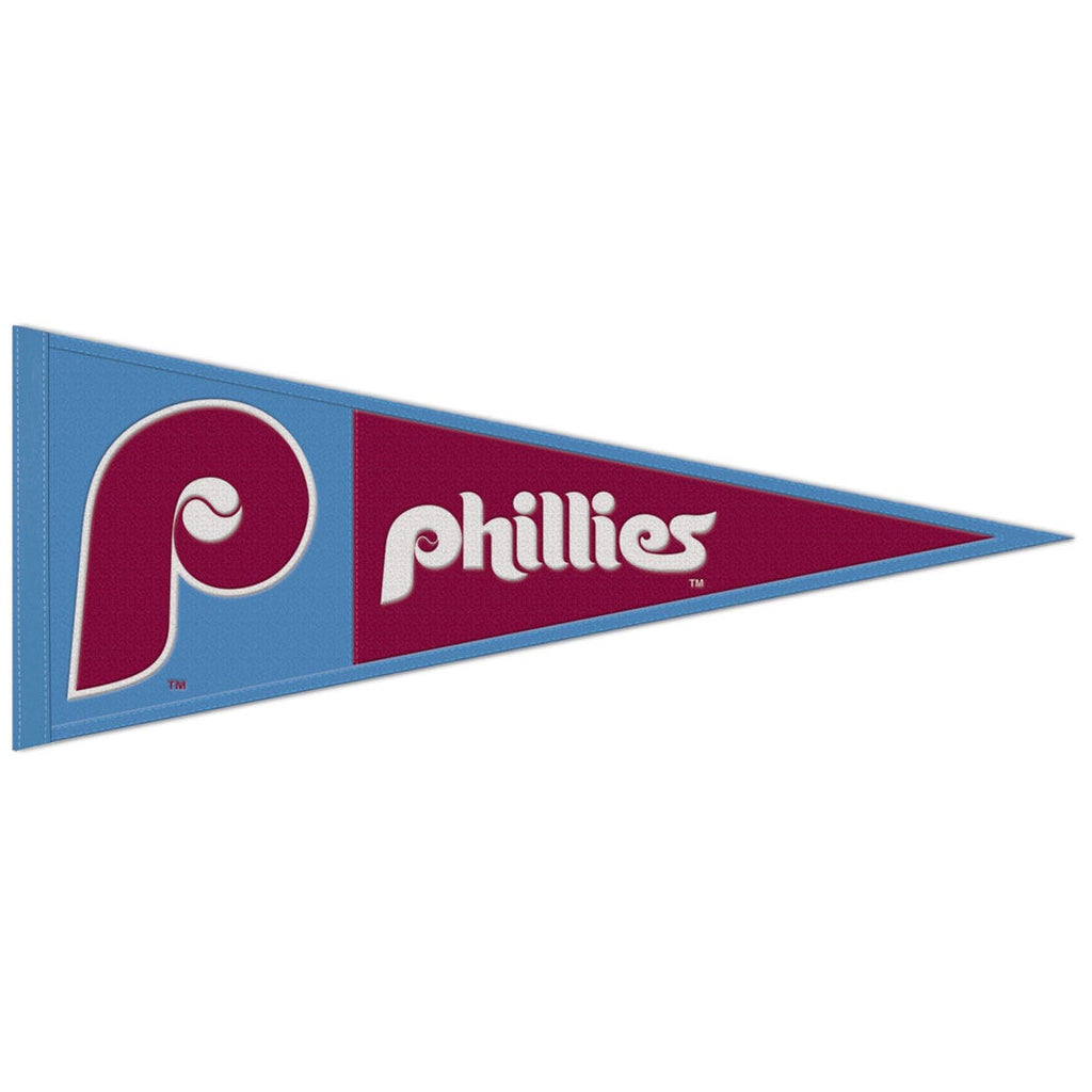Philadelphia Phillies Pennant 13x32 Wool Cooperstown