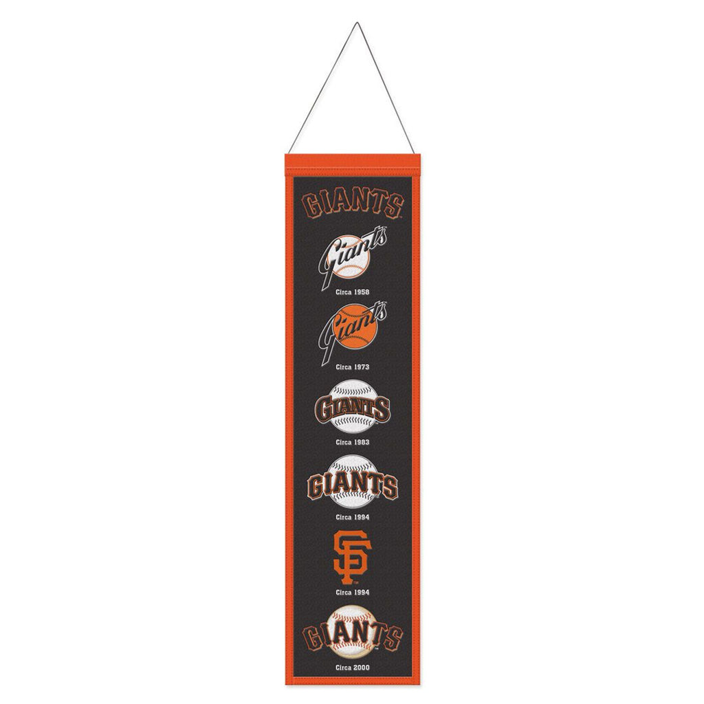 San Francisco Giants Banner Wool 8x32 Heritage Evolution Design