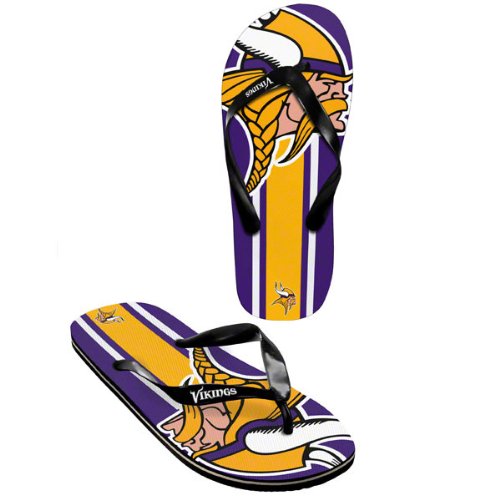Minnesota Vikings Unisex Flip Flop 1 Pair