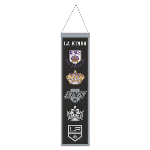 Los Angeles Kings Banner Wool 8x32 Heritage Evolution Design Special Order