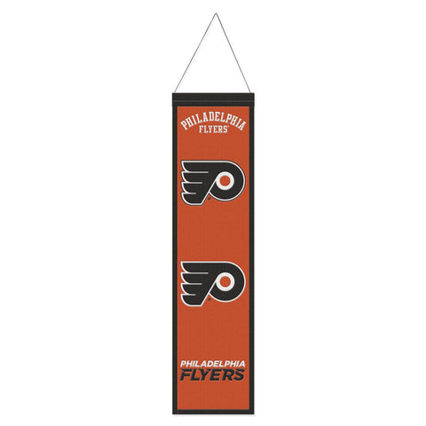 Philadelphia Flyers Banner Wool 8x32 Heritage Evolution Design Special Order