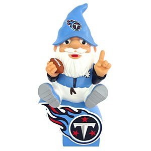 Tennessee Titans Garden Gnome On Team Logo