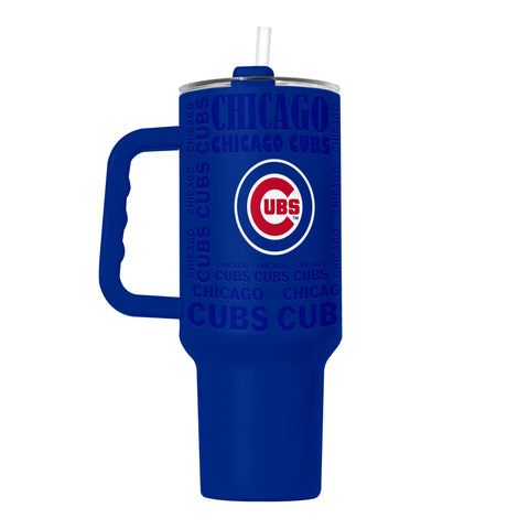 Chicago Cubs Tumbler 40oz Powder Coat Replay