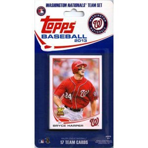 Washington Nationals 2013 Topps Team Set