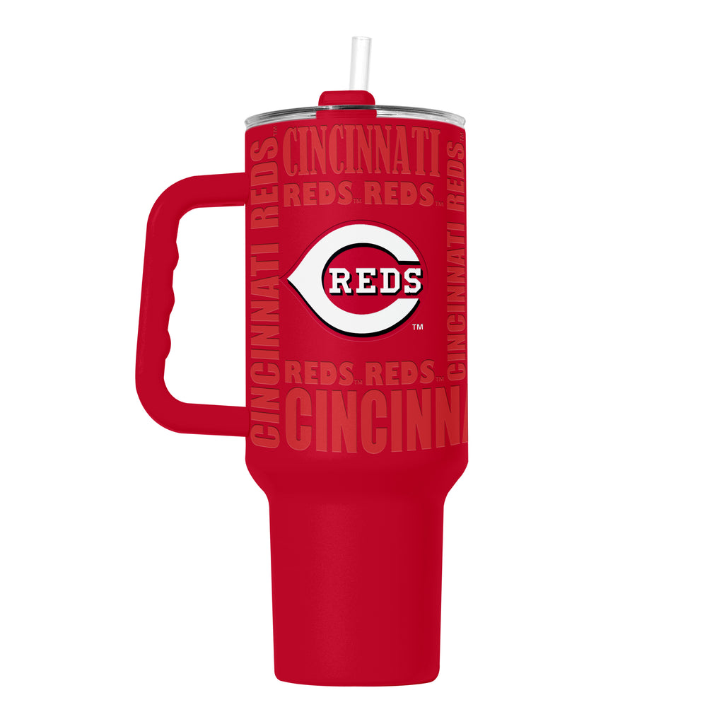 Cincinnati Reds Tumbler 40oz Powder Coat Replay