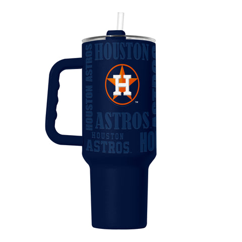 Houston Astros Tumbler 40oz Powder Coat Replay