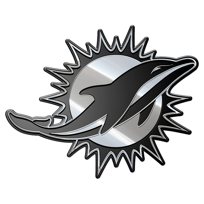 Miami Dolphins Auto Emblem Premium Metal
