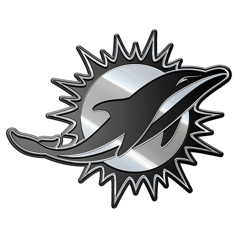 Miami Dolphins Auto Emblem Premium Metal
