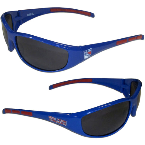 New York Rangers Sunglasses Wrap Style