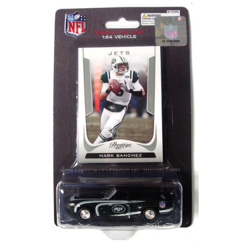 New York Jets Shonn Greene 1:64 Chevy Camaro with Trading Card