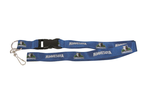 Minnesota Timberwolves Lanyard Breakaway with Key Ring Special Order