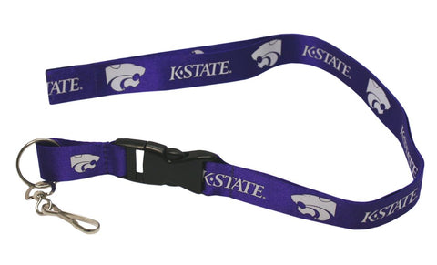 Kansas State Wildcats Lanyard Breakaway with Key Ring Special Order