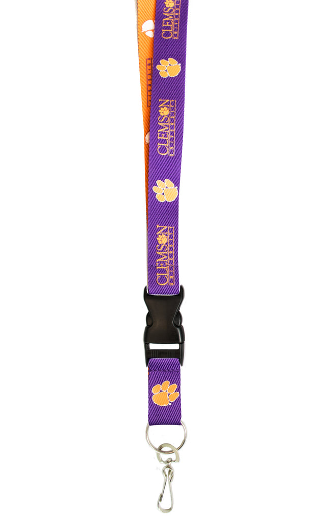 Clemson Tigers Lanyard Two Tone