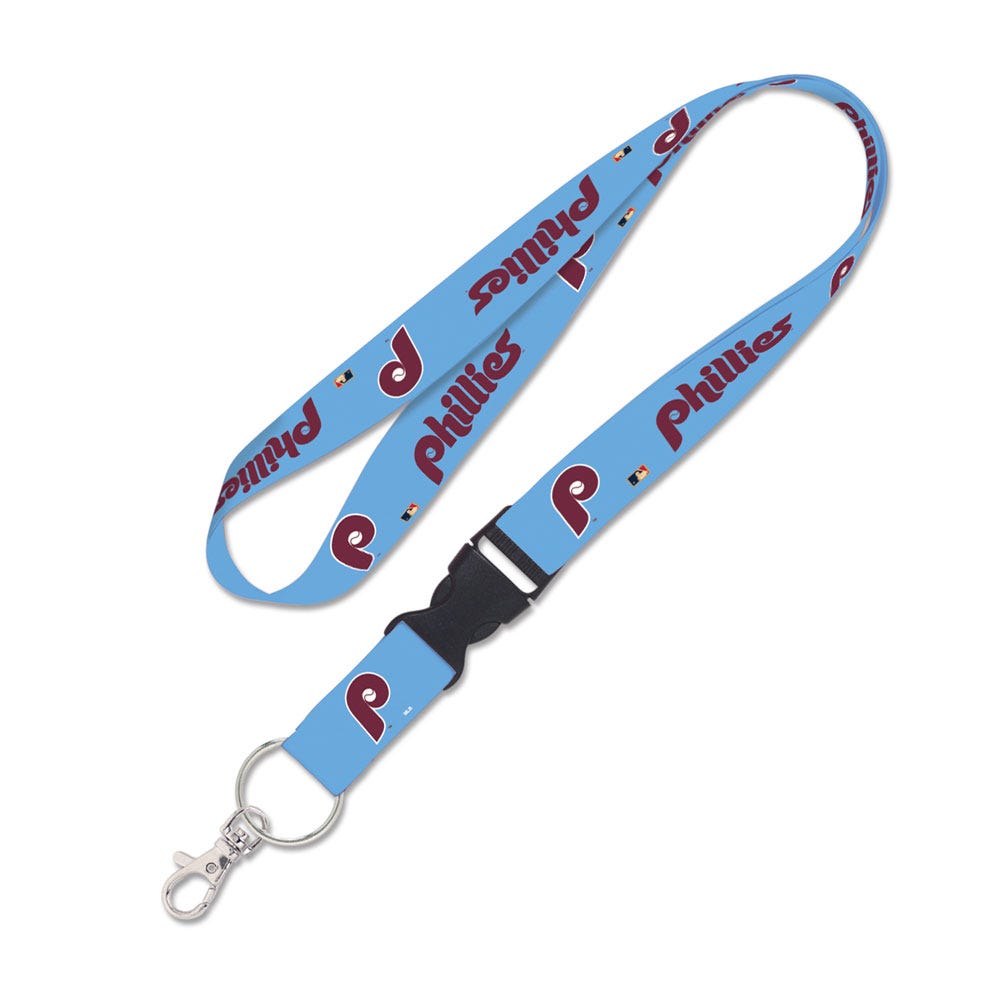 Philadelphia Phillies Lanyard with Detachable Buckle Vintage Special Order