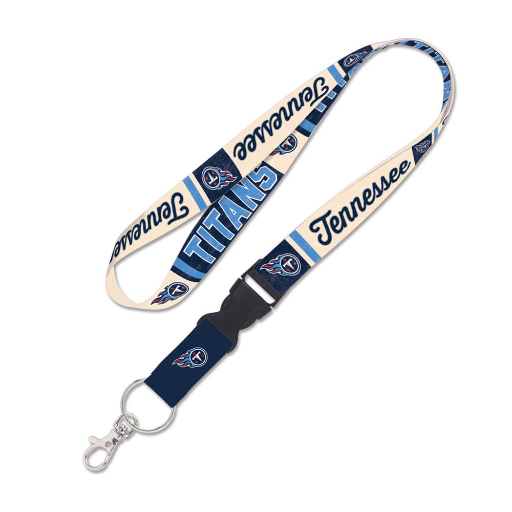 Tennessee Titans Lanyard with Detachable Buckle Vintage