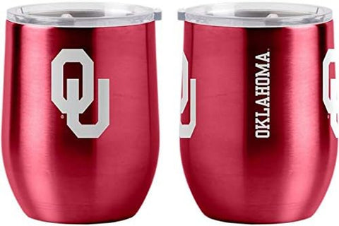 Oklahoma Sooners Travel Tumbler 16oz Ultra Curved Beverage Alternate