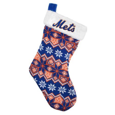 New York Mets Knit Holiday Stocking 2015