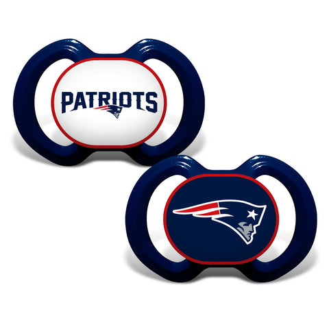 New England Patriots Pacifier 2 Pack Alternate