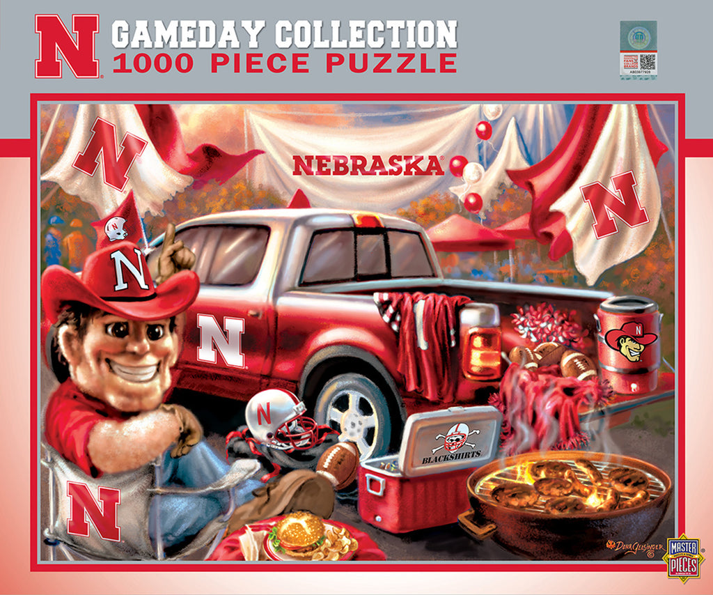 Nebraska Cornhuskers Puzzle 1000 Piece Gameday Design