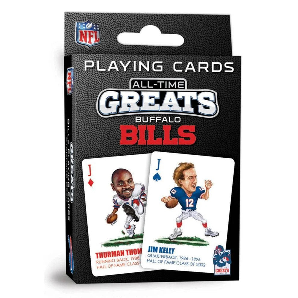 Buffalo Bills Playing Cards All Time Greats