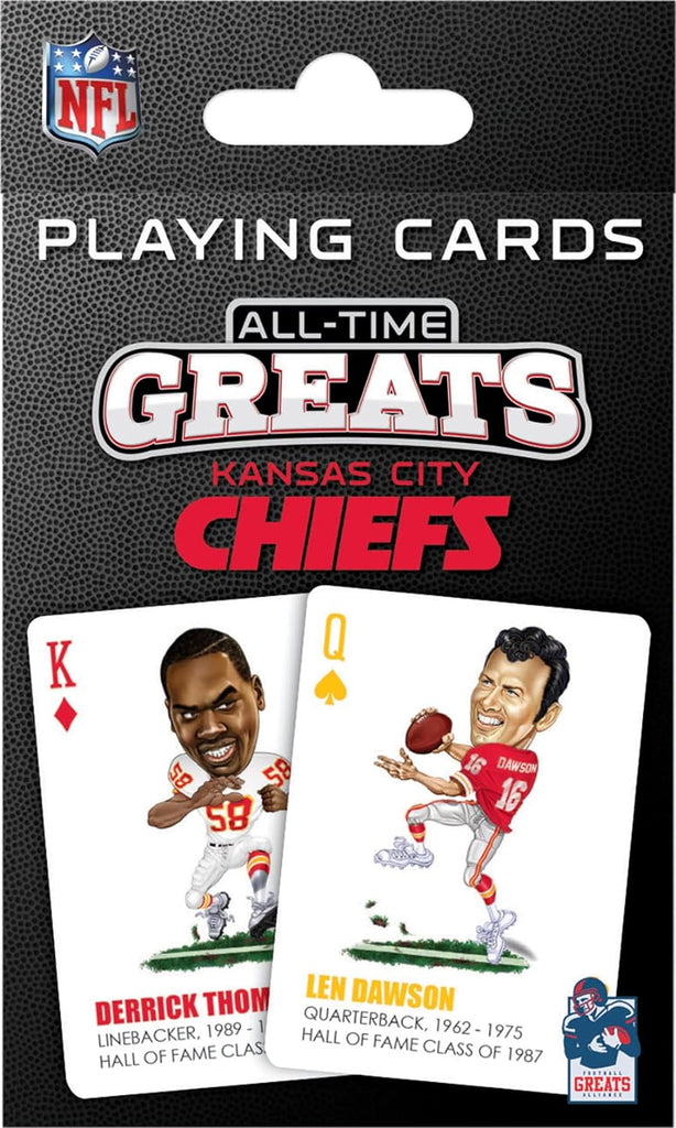 Kansas City Chiefs Playing Cards All Time Greats