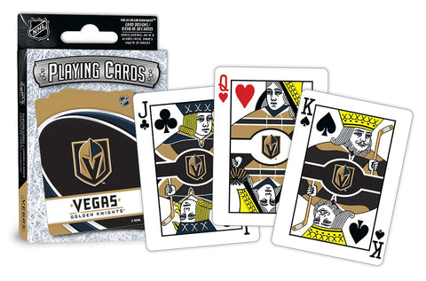 Las Vegas Golden Knights Playing Cards Logo