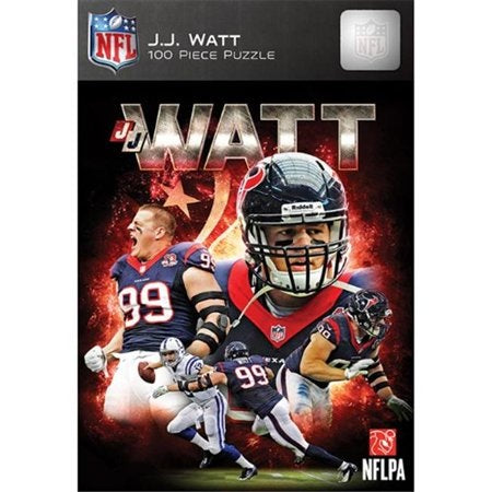Houston Texans Puzzle 100 Piece J.J. Watt Design
