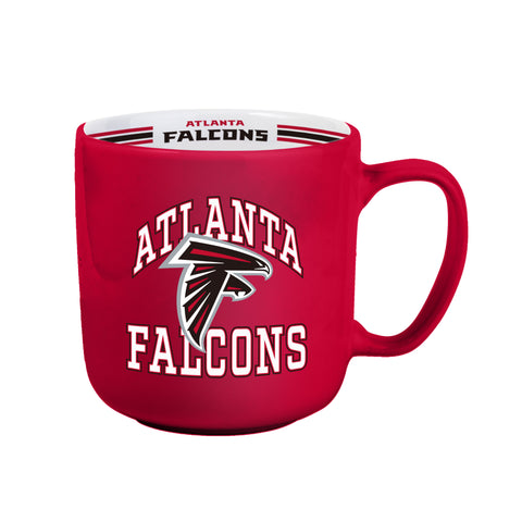 Atlanta Falcons Coffee Mug 15oz Stripe Design