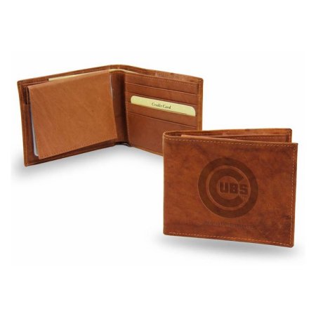 Chicago Cubs Wallet Billfold Leather Embossed