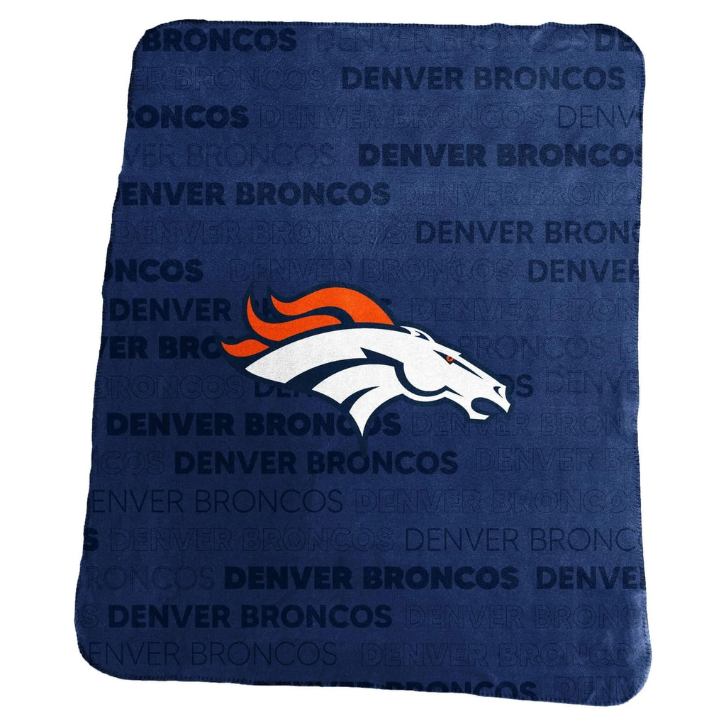 Denver Broncos Blanket Classic Fleece