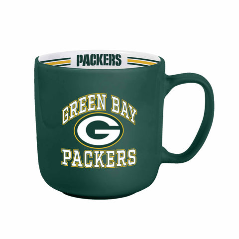 Green Bay Packers s Coffee Mug 15oz Stripe Design