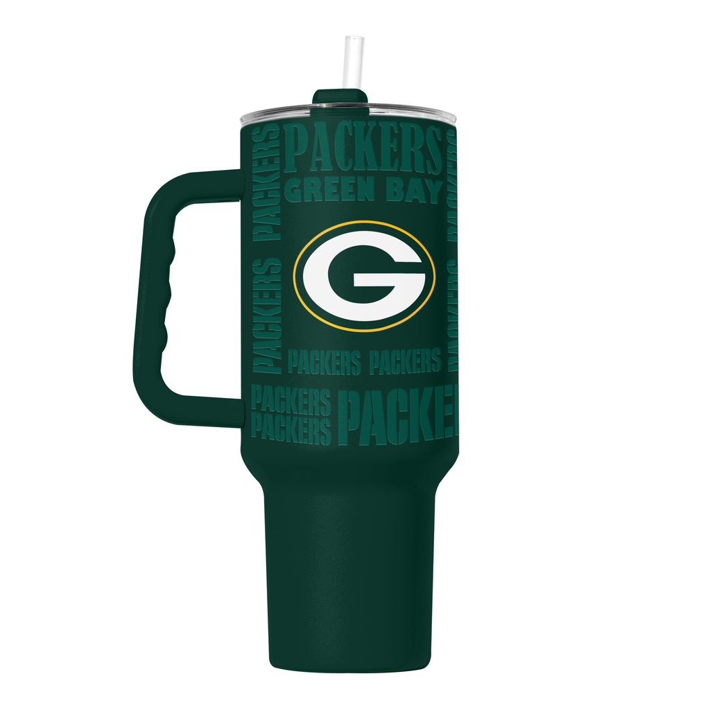 Green Bay Packers s Tumbler 40oz Powder Coat Replay